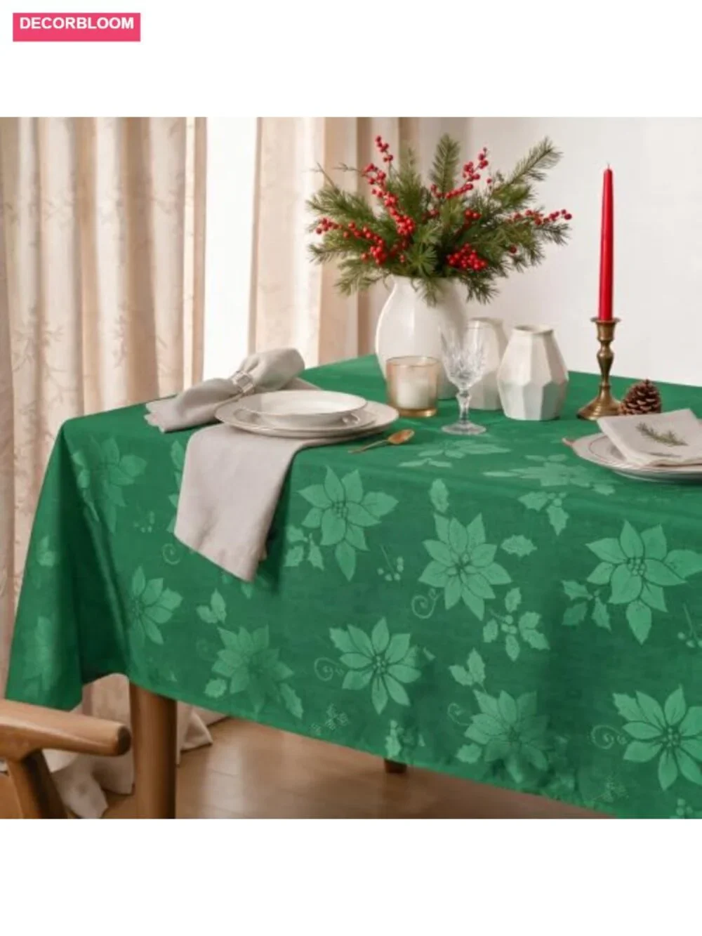 N/A festive jacquard